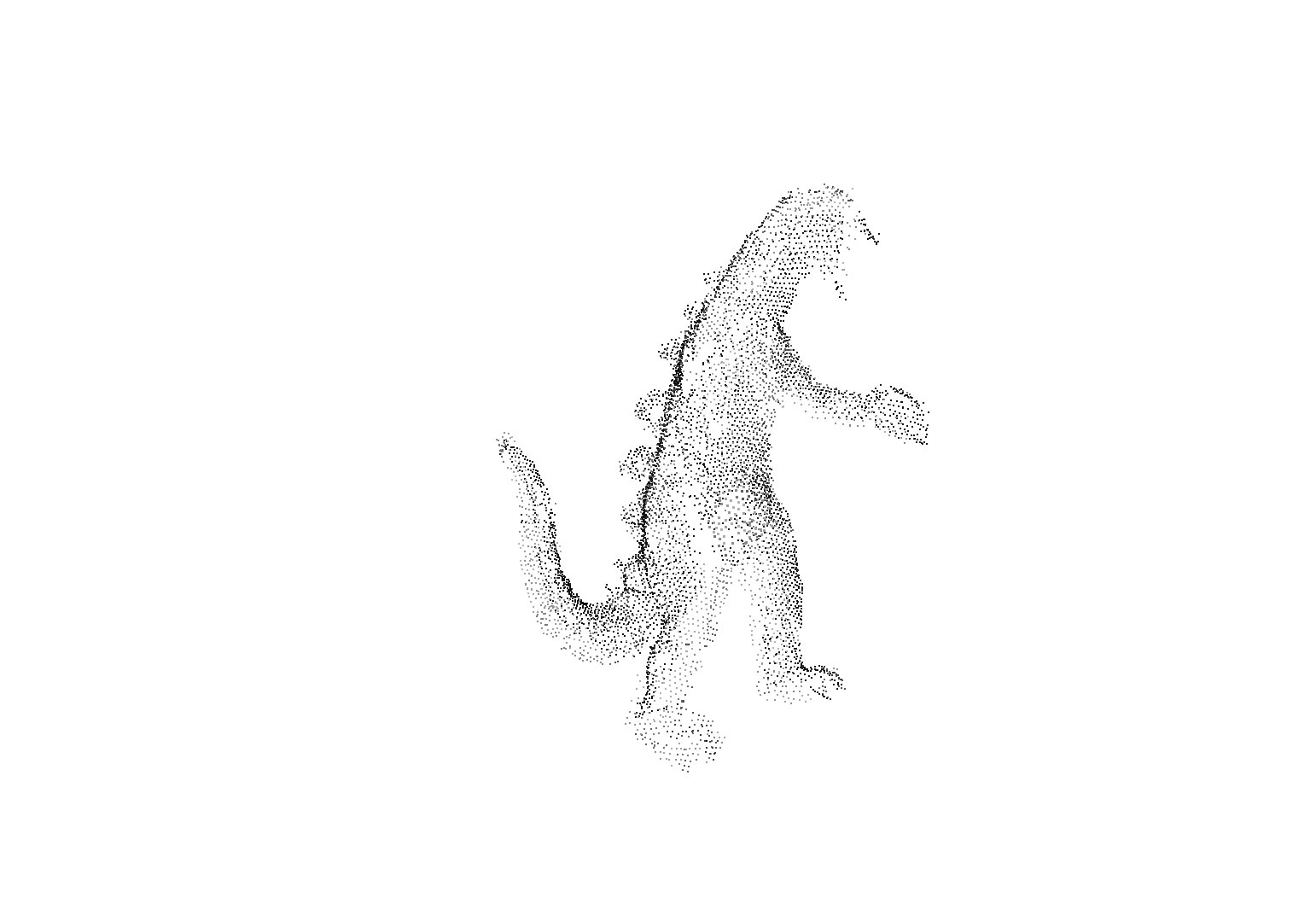Oxford Dinosaur: VisualSFM